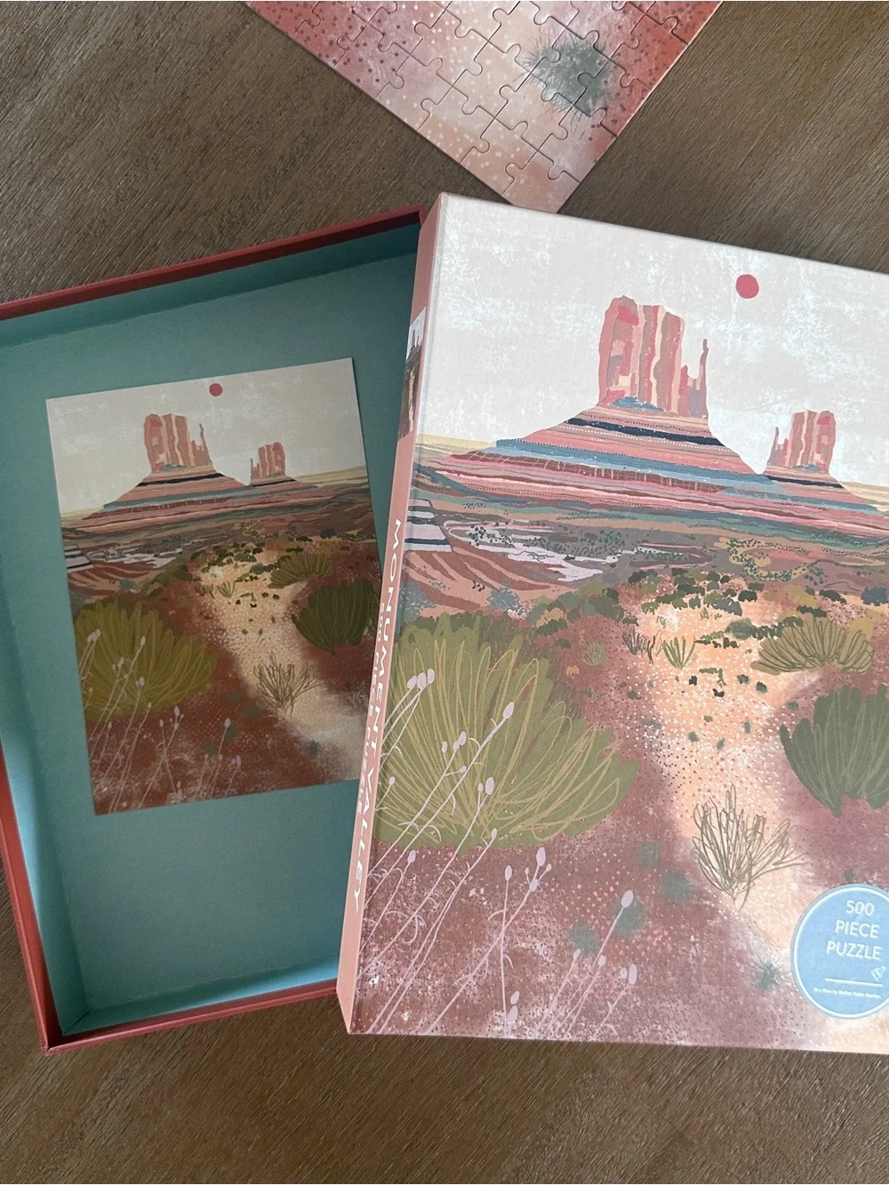 Set of 2 Destination Puzzles “London” and “Monument Valley”